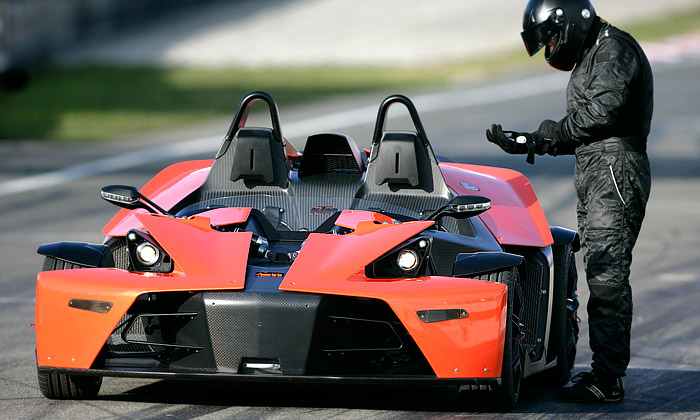 Z motorek do auta podle KTM X-Bow