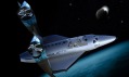 Pohled do útrob lodi SpaceShipTwo