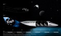 Průřez lodi SpaceShipTwo a srovnání s SpaceShipOne