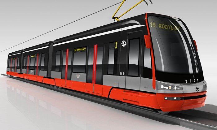 Představena tramvaj Škoda ForCity určená Praze