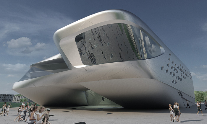 Litevské Guggenheim Museum postaví Zaha Hadid