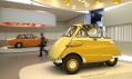 Retro vozy BMW v expozici muzea