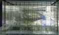 Celý model průhledného centra od ateliéru Fuksas