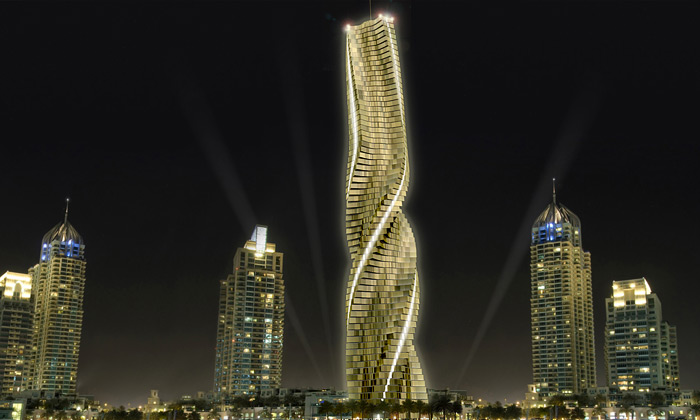 V Dubaji se hlásí o slovo dynamická architektura