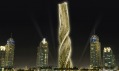 Navrhovaný dubajský dynamický mrakodrap Davida Fishera
