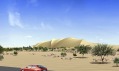 Boční pohled na plánované nové Muzeum moderního arabského umění