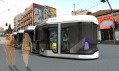 Panoramatická tramvaj Panotram na vizualizaci