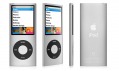 Základní stříbrná varianta přehrávače iPod nano nabízená v kapacitě 8GB a 16GB