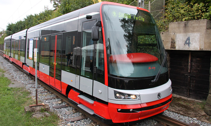 Vyjel první prototyp tramvaje Škoda ForCity