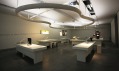 Interiér a výstavní prostory prvního Muzea grafického designu na světě