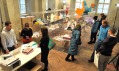 Přizemí Supermarket Designfest 2008 se zastoupením značek bez vlastních stánků