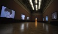 Pohled do expozice Galerie Rudolfinum na výstavu Andy Warhol Motion Pictures