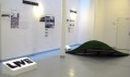 Pohled do expozice výstavy Městské zásahy ve Slovenské národní galerii