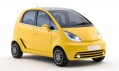 Automobil Tata Nano v mírně pozměněné verzi pro evropský trh