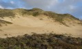 Písečné duny na kterých by mělo být vystavěno Monterey Bay Shores