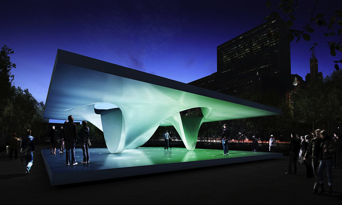 Zaha Hadid a UNStudio postaví v Chicagu pavilony