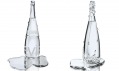Návrhář Jean-Paul Gaultier a sklárny Baccarat s kolekcí lahví Evian