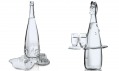 Návrhář Jean-Paul Gaultier a sklárny Baccarat s kolekcí lahví Evian