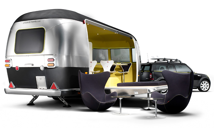 Mini a Airstream odhalili spolupráci s Fritz Hansen