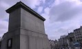 Původní podstavec na Trafalgarském náměstí v Londýně