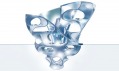Umělý obytný ledovec Blue Crystal plánovaný v Dubaji