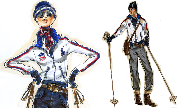 Polo Ralph Lauren navrhne outfit olympionikům USA