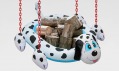 Jeff Koons: Dogpool (Logs) 2003-2008