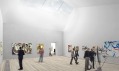 Dřívější návrhy na Parrish Art Museum od Herzog & de Meuron