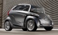 Koncept čtyřmístného vozu BB1 od automobilky Peugeot