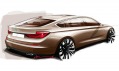 Nový vůz BMW 5 GT na prvotních skicách
