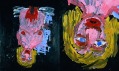 Georg Baselitz v Galerii Rudolfinum: Dívka pozpátku II (celek a detail)