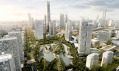 Vítězný návrh na rozšíření čtvrti Central Business District v Pekingu od SOM