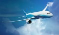 Boeing 787 Dreamliner na vizualizacích v letu