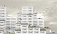 Vítězný návrh radnice Stadskantoor pro Rotterdam od OMA