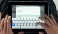 Nový dotykový tablet od Apple iPad - ukázka psaní