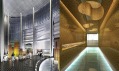 Mrakodrap Burj Dubai na vizualizacích interiéru a exteriéru
