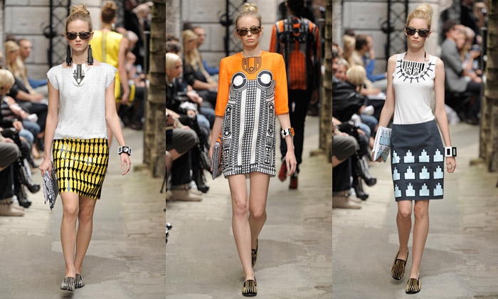 Holly Fulton ukazuje talent v kolekci na léto 2010