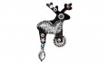 Ukázka šperků s jelenem značky Deers - Brož