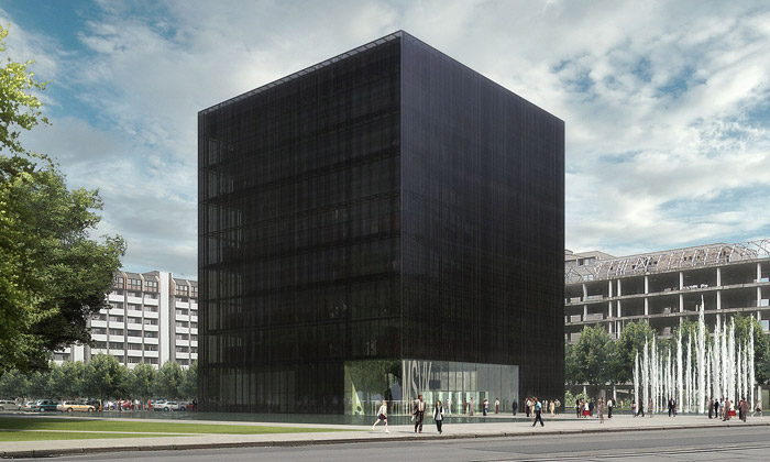 Ostrava postaví jako svou knihovnu Černou kostku