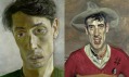 Ukázky z obrazů podepsaných jménem Lucian Freud