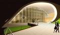 Oscar Niemeyer a jeho auditorium na vizualizaci