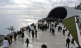Oscar Niemeyer a jeho auditorium v italském městečku Ravello