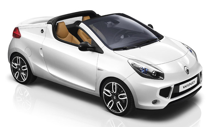 Ojedinělý roadster Renault Wind v prodeji i v Česku