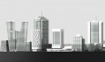 City Pankrác v současném návrhu na vizualizaci