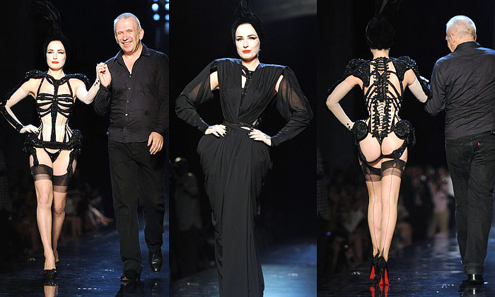 Jean Paul Gaultier hvězdou zimního Haute Couture