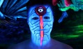 UV bodypainting v podání umělce Alienjedna