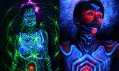 UV bodypainting v podání umělce Alienjedna