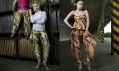 Veronika Benešová a její Turecke kalhoty s africkým vzorem