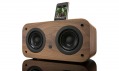 Dřevěný sound systém 2X pro Apple iPod a iPhone