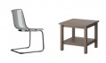 Novinky z katalogu Ikea 2011: Židle Tobias a odkládací stolek Hemnes